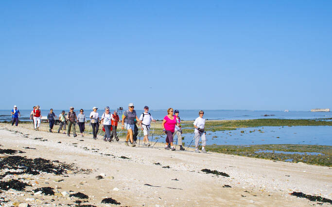 Wanderung an der Mündung der Charente